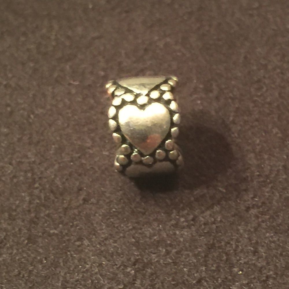Preogatives Sterling Heart Spacer bead